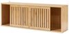 Wandregal Ypäjä 93x20x33 cm Bambus [en. casa] Bild 5