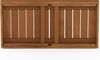 Furinno DALAM Patio-Tisch, klappbarer Outdoor-Beistelltisch mit Latten-Tischplatte, Couchtisch, für Innenbereich, Balkon, Terrasse, Garten, Veranda, Natur Bild 5