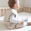 Ehrenkind® Baby Sommerschlafsack mit Füßen Musselin 0.5 TOG | aus weicher OEKO-TEX zertifizierter Bio-Baumwolle | Sommer Baby Schlafsack 0.5 TOG Gr. 90 Farbe Beige Pusteblume Bild 2