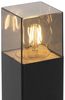 Qazqa Außen-Stehlampe Denmark, ohne Leuchtmittel, E27, Schwarz, Modern, Aluminium, 1-flammig Bild 3