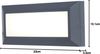 Lutec Helena LED Außenwandleuchte anthrazit IP54 400lm 4000K 11x4x24cm Bild 4