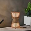 SKOV Tischleuchte – Ø19cm, 2-flammig E14 – Handgefertigt aus Bambus & Rattan für natürliche Wohnakzente Bild 5