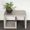 Couchtisch Gustav Betonoptik B x H x T: 59 x 37 x 36 cm Grau Holz Beistelltisch Keine Montage fest verleimt Wohnzimmertisch Bild 3