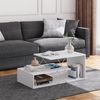 Couchtisch Nario Weiß 100 x 50 cm Vicco Bild 2