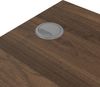 Dmora - Schreibtisch Vianne, Mehrzweckschreibtisch, Bürotisch für PC, Eckschreibtisch, 120x75 h74 cm, Nussbaum Bild 5