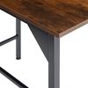 tectake Stehtisch Bartisch-Set (1-St, 5 tlg), Bartisch und Barhocker in rustikaler Industrie-Optik Bild 5