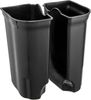 KEEEPER Step&Close DUO Treteimer 2x11 Liter Bild 5