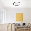 JUST LIGHT 15571-18 FLAT LED Deckenleuchte schwarz 40cm CCT Bild 3