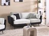 Sofa 3-Sitzer BOLGA Stoff Schwarz Bild 2