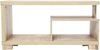 Avilia Niedriger Beistelltisch mit 2 Etagen für Wohnzimmer – Fernsehtisch – Couchtisch – Couchtisch aus Holz – Beige – 80 x 40 x 40 cm Bild 5