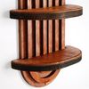Elegant Salmon Wall Shelf, 40 x 20 x 9 cm | 100% Plywood, 18 mm Thickness | Stylish Storage Solution for Modern Home Decor & Organization Bild 4