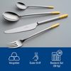 Villeroy & Boch 'Ella' satiniert Tafelbesteck gold, silber 30-teilig Bild 4