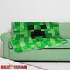 Wohndecke Minecraft Decke Creeper 150x200 cm Kuscheldecke Wohndecke, BERONAGE, passend zur Bettwäsche, ideal für Sofa, Couch, Bett, Auto, Camping Bild 4