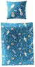 JACK Bettwäsche JACK by Bierbaum 135x200cm, Biber, 2 teilig, Astronaut Weltall Sterne Weltraum Raumschiff Blau Bild 5