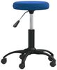 vidaXL Massagehocker Samt Blau 3085742 Bild 5