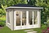 Alpholz Holz Gartenhaus Summertime | Natur | 287x347x276 cm Bild 2
