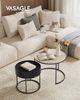 VASAGLE Couchtisch (Set, 2er Set), Beistelltisch für Wohnzimmer, Satztisch, versteckter Stauraum Bild 3