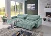 Wohnlandschaft >Wolve< elektr. Sitzverstellung, 2 Kissen, Cord mint - 277x108x179cm (BxHxT) Bild 5