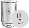 WMF Latte-Macchiato-Glas 2er Set BARISTA, Füllmenge 270 ml, 2-tlg, Borosilikatglas, doppelwandiger Glaskörper Bild 4