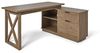 Jahnke Eckschreibtisch Chalet D 155 E Montana Eiche Bild 1