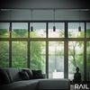 Briloner Leuchten Schienensystem-Leuchten RAIL, ohne Leuchtmittel, LED Pendelleuchte 80x1500mm Schwarz 5,5W Schienensystem Rail Küche Bild 3