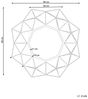 Wandspiegel gold geometrische Form 80x80 cm GAILLAC Bild 3