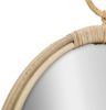 Spiegel, Rattan, rund, Durchmesser 38 cm, beige Bild 2