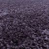 Carpetsale24 Shaggy Hochflor Teppich Wohnzimmer 160x230 cm Violett - Modern Flauschiger Teppich Extra Weich, Pflegeleicht und Einfarbig - Ideal als Teppich für Schlafzimmer, Esszimmer und Küche Bild 5
