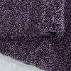 Carpetsale24 Shaggy Hochflor Teppich Wohnzimmer 160x230 cm Violett - Modern Flauschiger Teppich Extra Weich, Pflegeleicht und Einfarbig - Ideal als Teppich für Schlafzimmer, Esszimmer und Küche Bild 4
