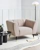 Sessel ORSTA Stoff Taupe Bild 2