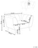 Sessel ORSTA Stoff Taupe Bild 3