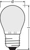 Osram LED-Lampe Mini-ball 7W/827 (60W) frosted E27 Bild 3