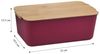 KESPER® Brotkasten Brotbox, Bambus, Kunststoff, (1-tlg), Deckel als Schneidebrett verwendbar Bild 3