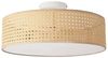 lux. pro 'Ascot' Deckenleuchte, Rattanoptik, 20 x 13 x 45 cm Bild 3