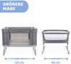 Chicco Next2Me Forever Co-Sleeper Moon Grey Grau Bild 5