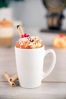 Dajar Becher New Morning 320ml, Glas, Weiß, 11 x 8 x 11,1 cm Bild 4