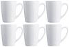 Dajar Becher New Morning 320ml, Glas, Weiß, 11 x 8 x 11,1 cm Bild 3