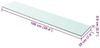 vidaXL Regalböden 2 Stk. Glas Transparent 100x20 cm 3051584 Bild 2