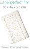 Clair de Lune Jungle Dreams Essentials Wickelunterlage, 80 x 50 x 3 cm Bild 2