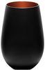 Stölzle Lausitz ELEMENTS Becher 465 ml schwarz-gold 6er Set Bild 2