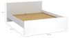 Dmora - Orthopädisches Doppelbett LattenrostFloria, Bettgestell, Orthopädischer Lattenrost, Lattenroste für Bettstruktur, 207x166 h80 cm, Weiß Bild 3