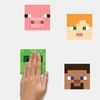 Minecraft Wallstickers Bild 4