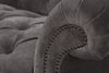 Dekoria Sofa Chesterfield Glamour Velvet Dark Grey 2-Sitzer Bild 4
