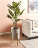 Blumentopf mit Beinen AUBRIETA Metall 31 cm Grau Bild 2