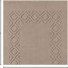 Denver Badvorlage Badteppich 50x70cm braun 1200g/m² 100% Baumwolle Bild 2