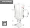 MamboCat Latte-Macchiato-Glas 4x Irish Coffee Gläser mit Henkel 180ml Tee-Glas Kaffee-Gläser, Glas Bild 5