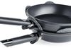 Fissler Pfannenschutz 2er Set, Pfannenschoner, Pfannen-Kratzschutz, Polyesterfilz, Grau, 001 006 02 000 0 Bild 2