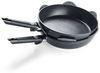 Fissler Pfannenschutz 2er Set, Pfannenschoner, Pfannen-Kratzschutz, Polyesterfilz, Grau, 001 006 02 000 0 Bild 4
