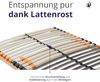 Mister Sandman Lattenrost 80x200 cm ErgoActive 7 Zonen einstellbare Härte Stabiler Lattenrahmen leise ergonomisch atmungsaktiv selbst zusammenbaubar Federholzrahmen kompatibel mit Allen Matratzen Bild 4