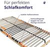 Mister Sandman Lattenrost 80x200 cm ErgoActive 7 Zonen einstellbare Härte Stabiler Lattenrahmen leise ergonomisch atmungsaktiv selbst zusammenbaubar Federholzrahmen kompatibel mit Allen Matratzen Bild 2